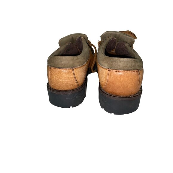 Timberland Brown Womens Size 5.5M Pebbled Leather Chukka Boots Italy - Picture 5 of 6